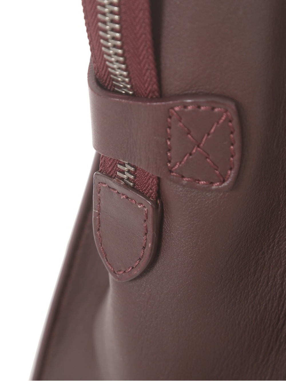 ♥️ Celine Burgundy Leather Mini Luggage Tote ♥️ - Picture 13 of 16